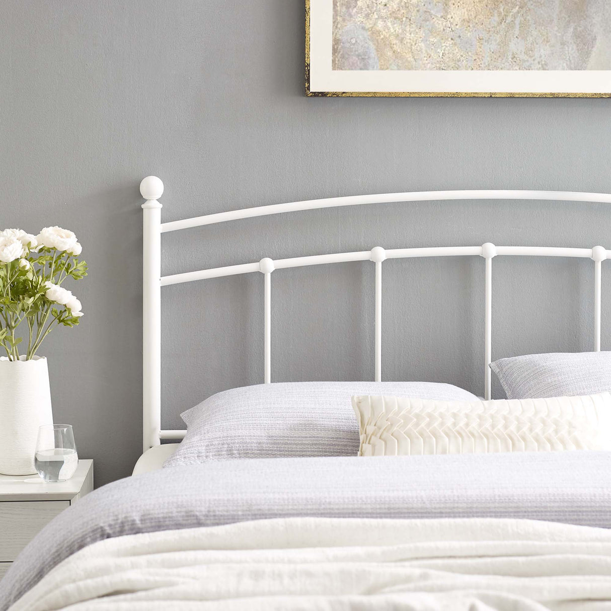 Abigail Metal Full Headboard by Modway