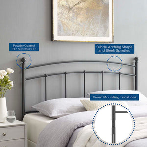 Abigail Metal King Headboard by Modway