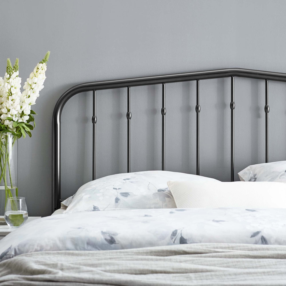 Lennon Metal King Headboard by Modway