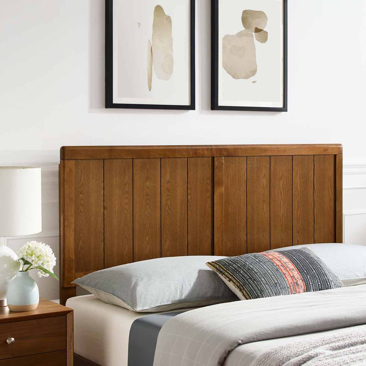 Robbie Wood Queen Headboard by Modway