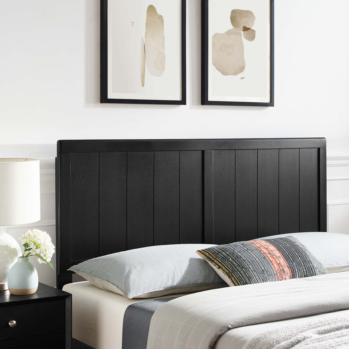 Robbie Wood King Headboard by Modway