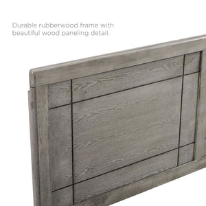 Archie Wood King Headboard by Modway
