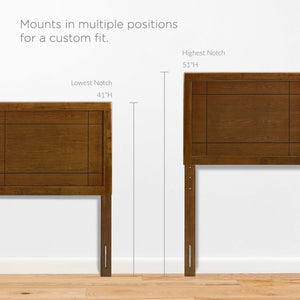 Archie Wood King Headboard by Modway