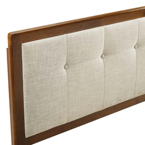 Draper Tufted Fabric and Wood Full Headboard by Modway