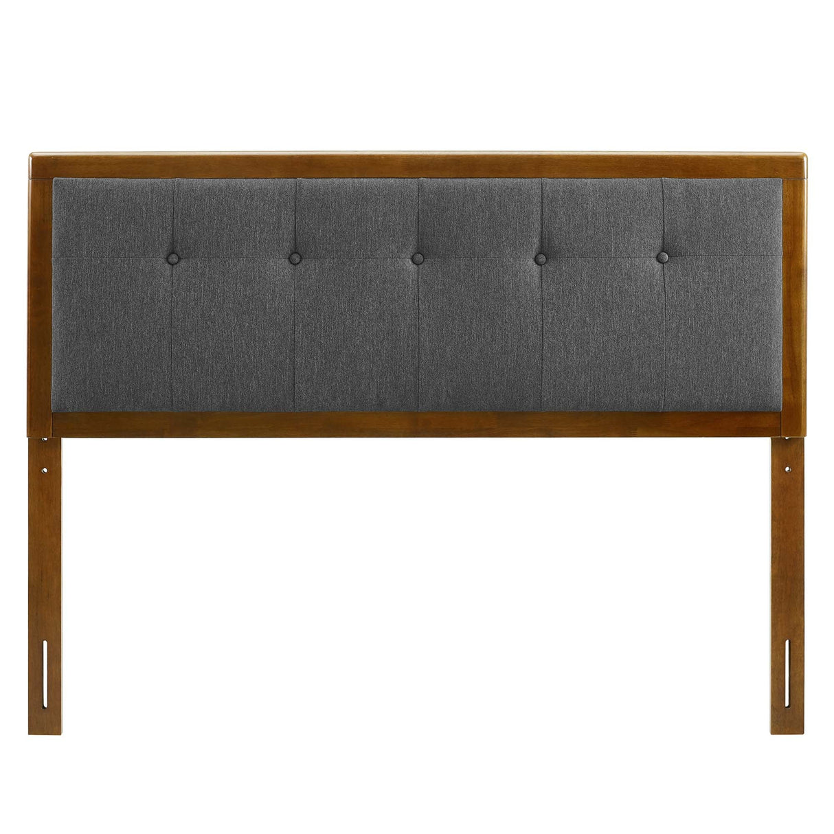 Draper Tufted Fabric and Wood King Headboard by Modway