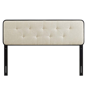 Collins Tufted Fabric and Wood Queen Headboard by Modway
