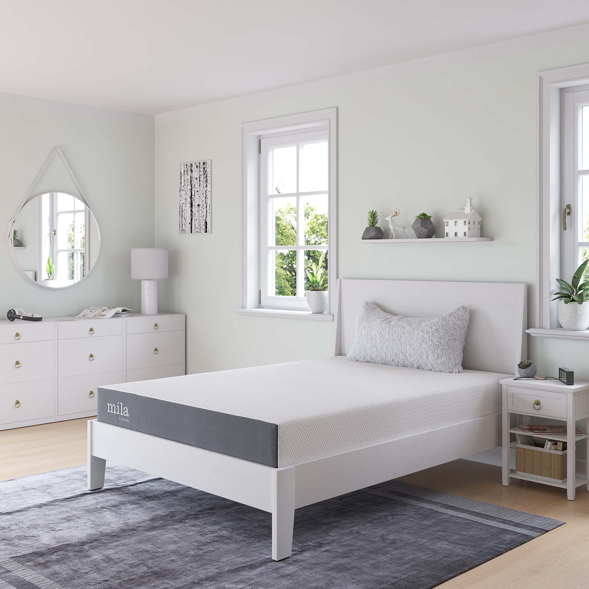 Mila 8" Full Mattress by Modway