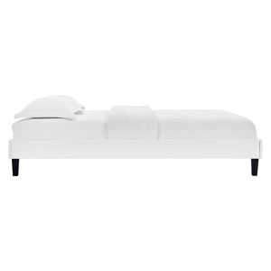 Reign Performance Velvet Twin Platform Bed Frame by Modway