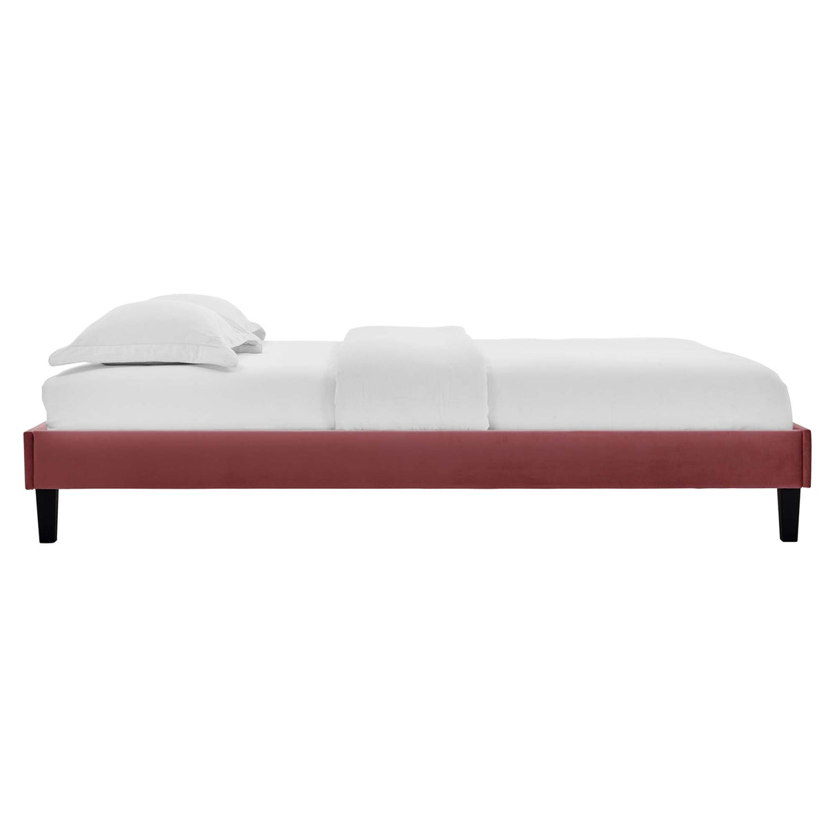 Reign Performance Velvet King Platform Bed Frame by Modway