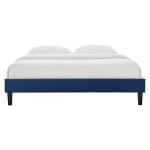 Reign Performance Velvet King Platform Bed Frame by Modway