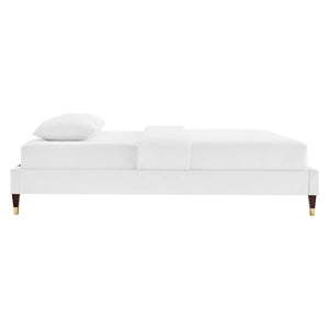 Harlow Performance Velvet Full Platform Bed Frame by Modway