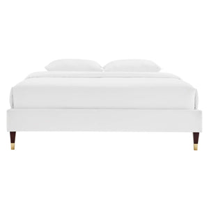 Harlow Performance Velvet Full Platform Bed Frame by Modway