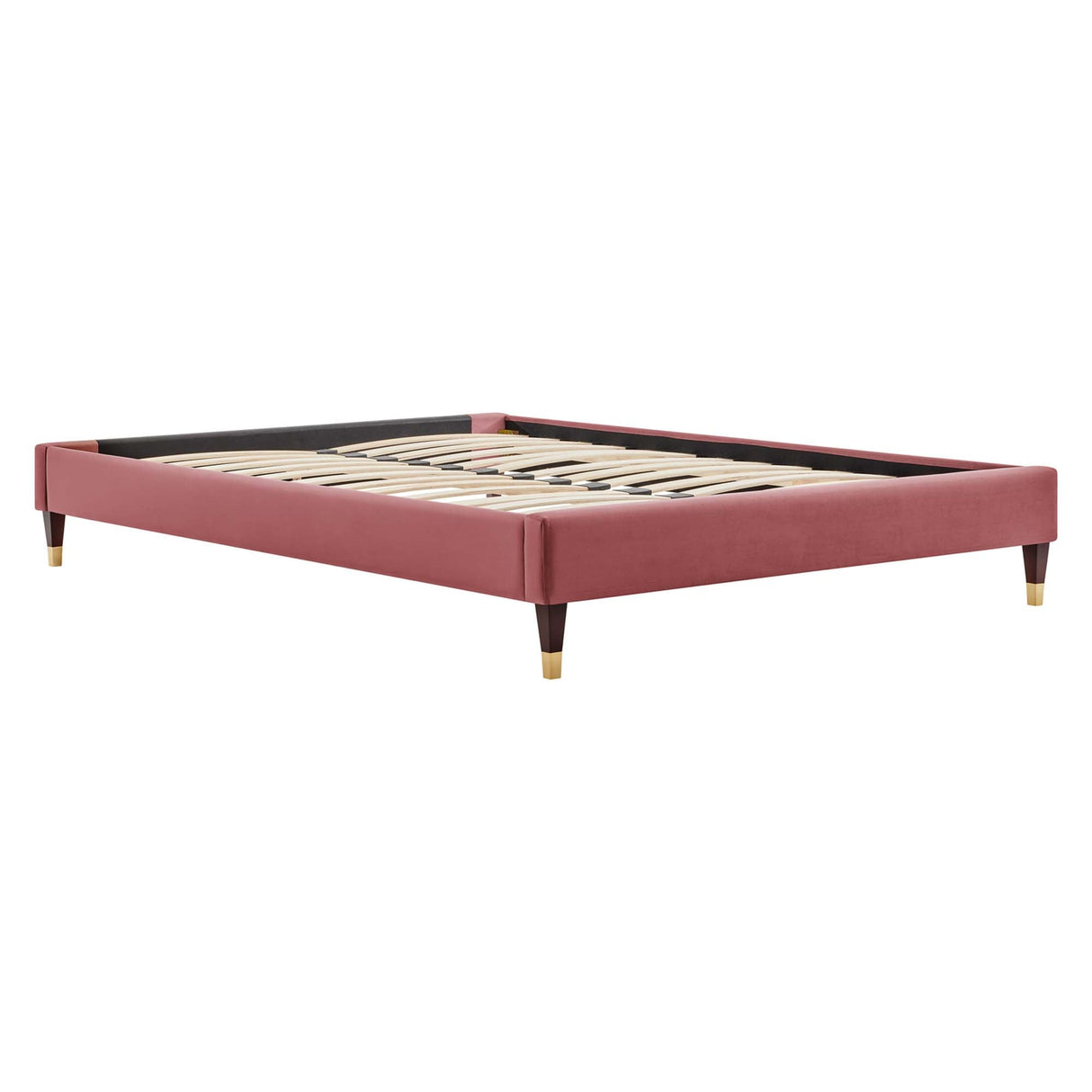 Harlow Performance Velvet King Platform Bed Frame by Modway