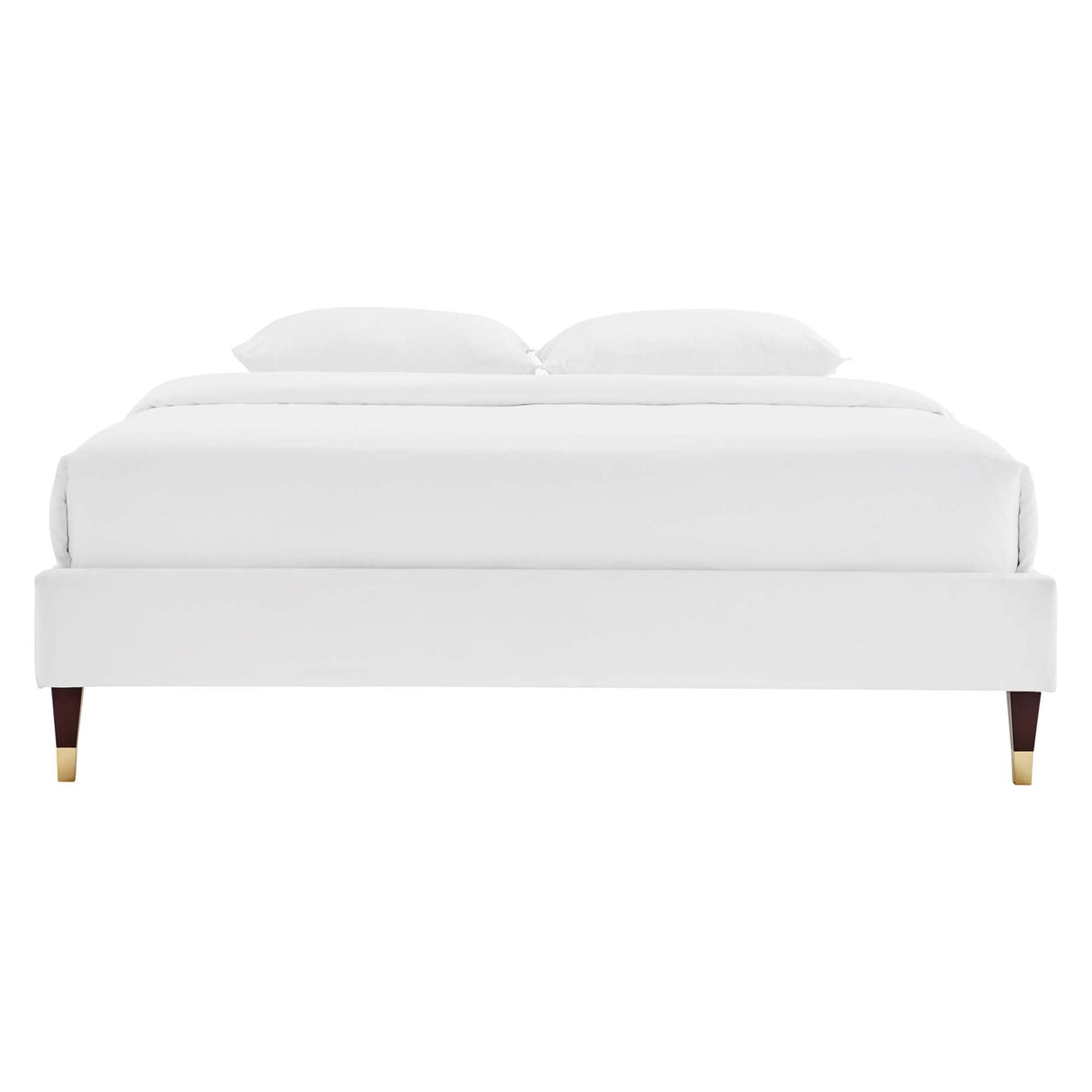 Harlow Performance Velvet King Platform Bed Frame by Modway