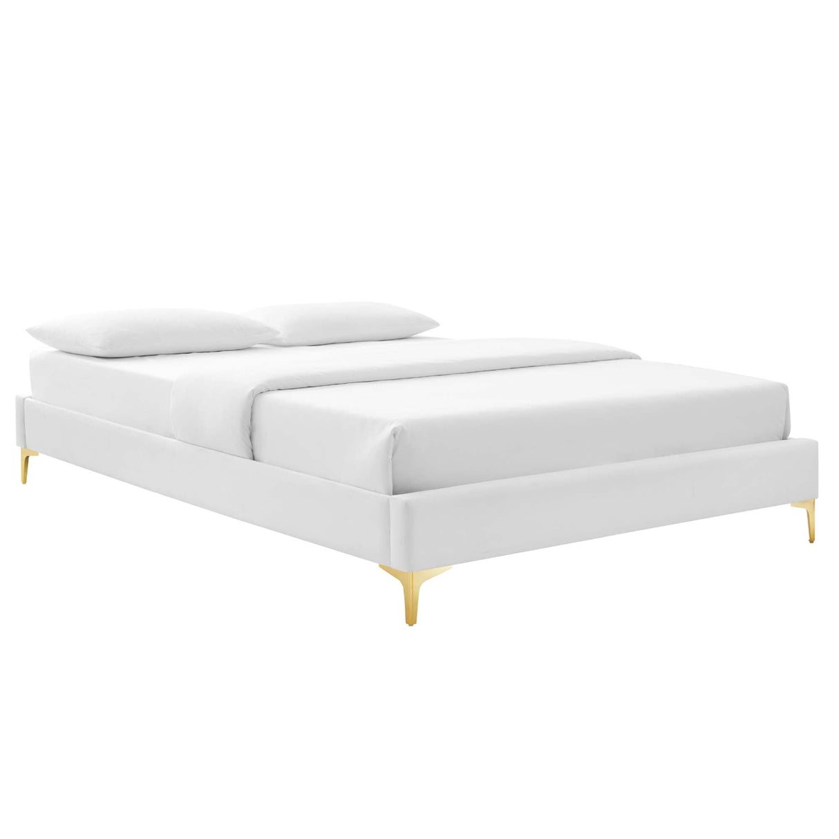 Gwyneth Tufted Performance Velvet Queen Platform Bed by Modway