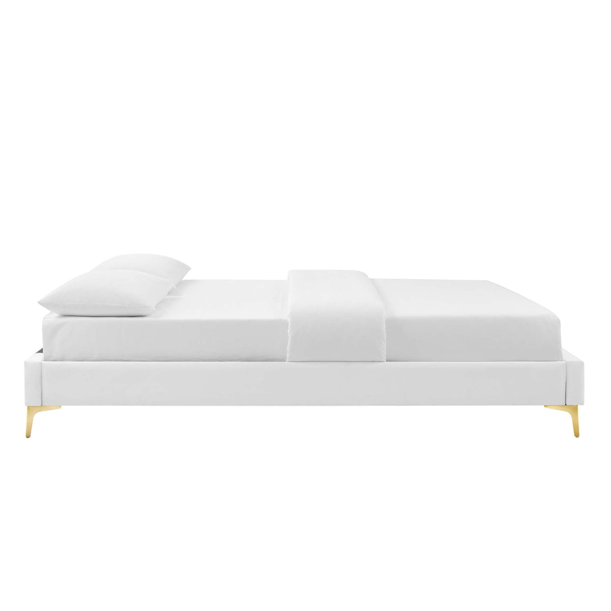 Sutton Performance Velvet Queen Bed Frame by Modway