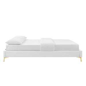 Sutton Performance Velvet Queen Bed Frame by Modway