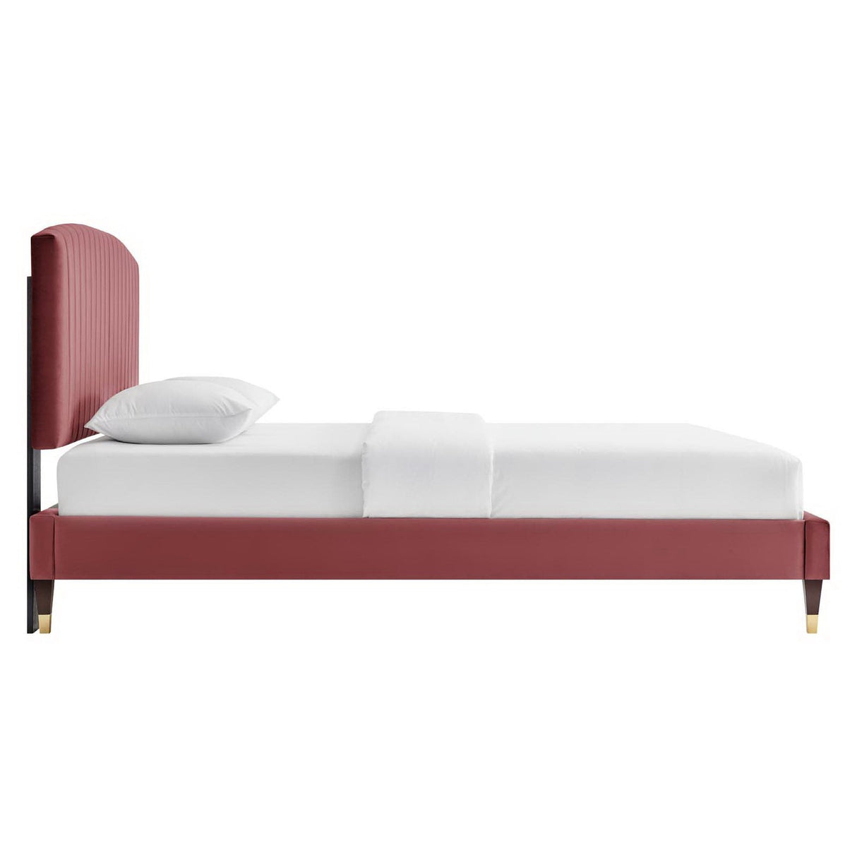 Alessi Performance Velvet Queen Platform Bed by Modway