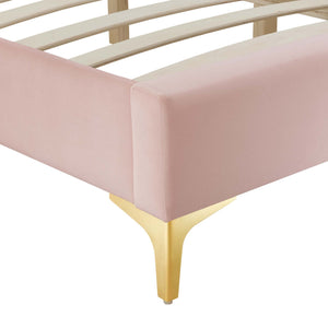 Sutton Performance Velvet Full Bed Frame by Modway