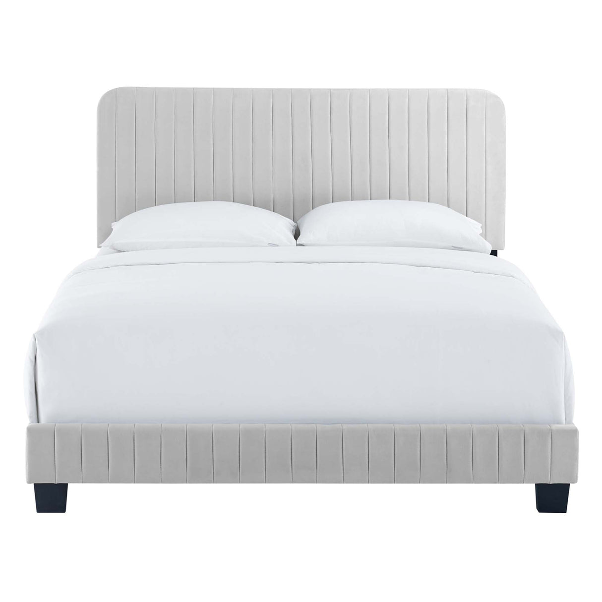 Celine Channel Tufted Performance Velvet Full Bed by Modway