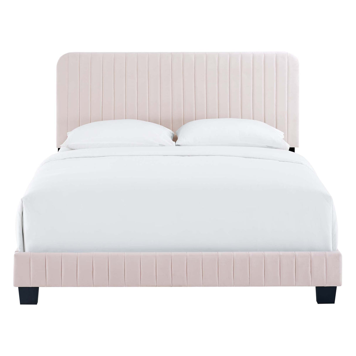 Celine Channel Tufted Performance Velvet Full Bed by Modway