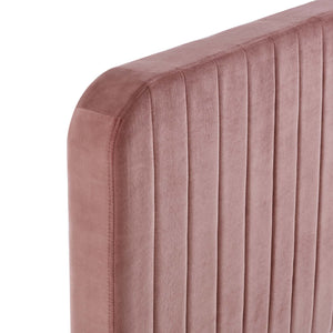 Celine Channel Tufted Performance Velvet Twin Bed by Modway