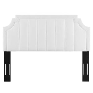 Alyona Channel Tufted Performance Velvet Full/Queen Headboard