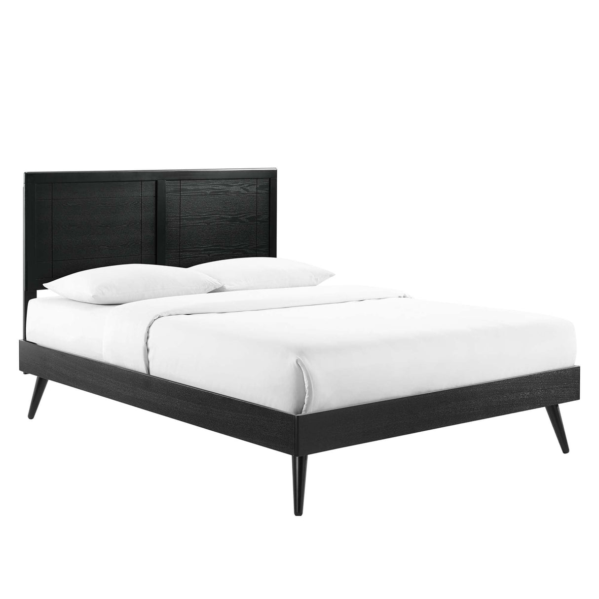 Marlee Wood Queen Platform Bed with Splayed Legs by Modway