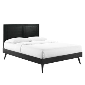 Marlee Wood Queen Platform Bed with Splayed Legs by Modway