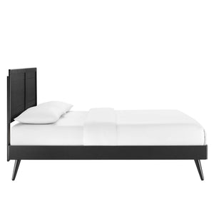 Marlee Wood Queen Platform Bed with Splayed Legs by Modway