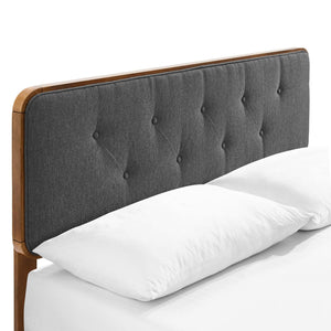Bridgette Wood Queen Platform Bed with Angular Frame by Modway