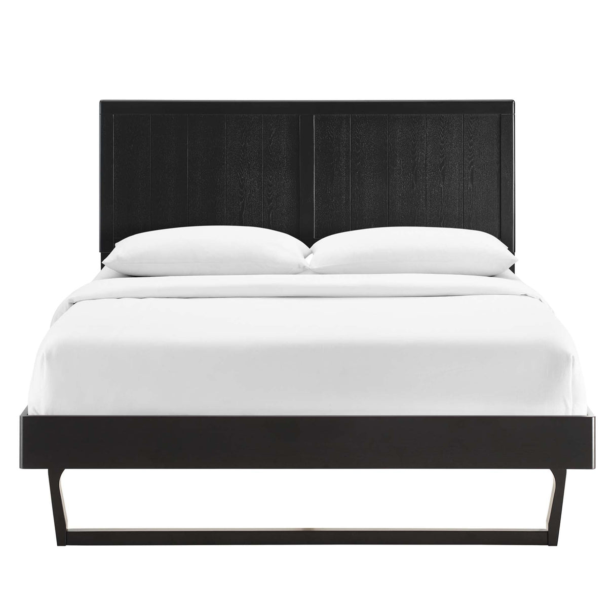 Alana Wood Full Platform Bed with Angular Frame by Modway