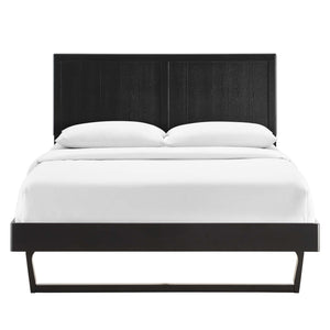 Alana Wood Full Platform Bed with Angular Frame by Modway