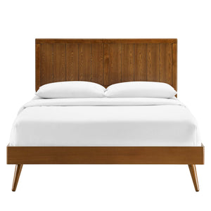 Alana Wood Twin Platform Bed with Splayed Legs by Modway