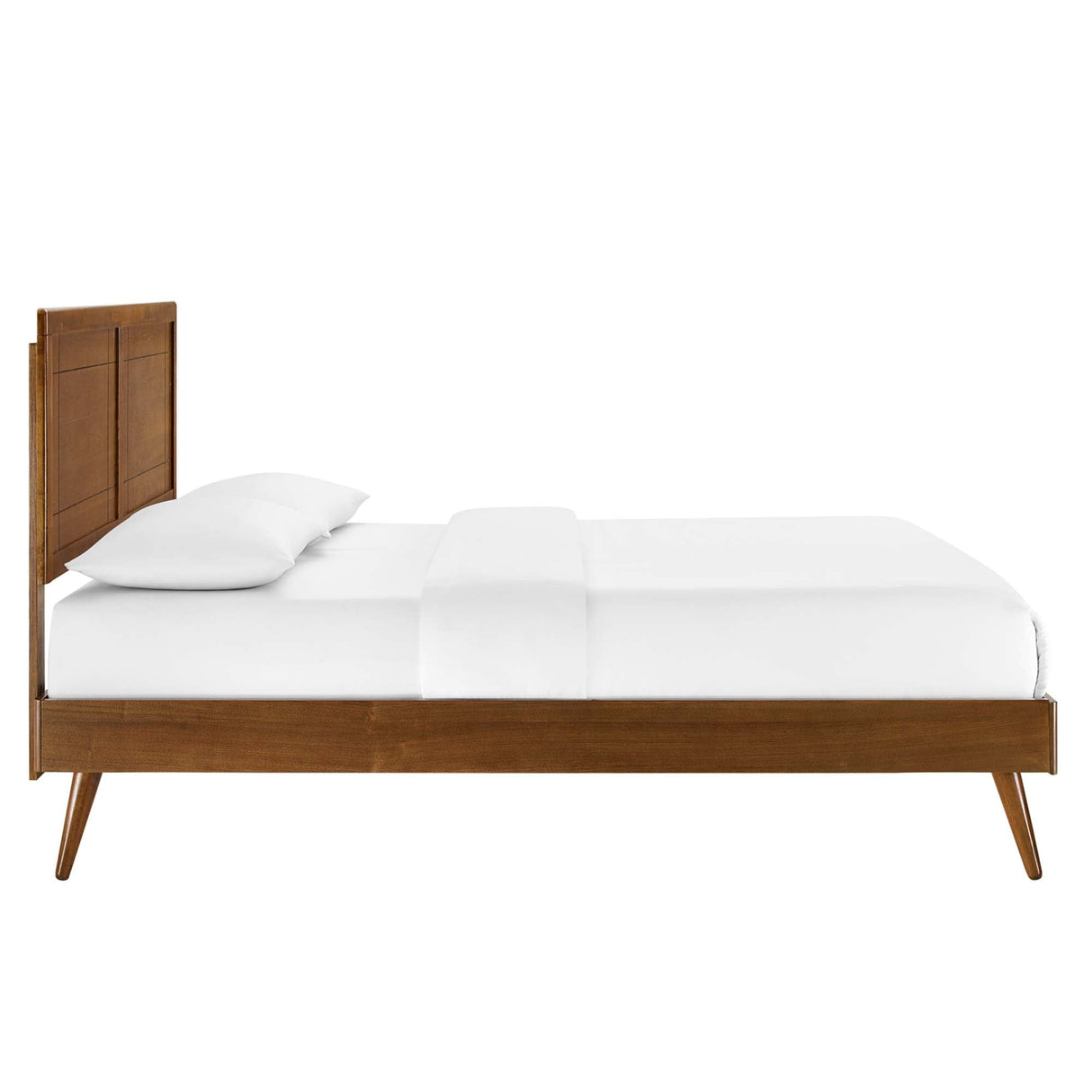 Marlee Wood Twin Platform Bed With Splayed Legs by Modway