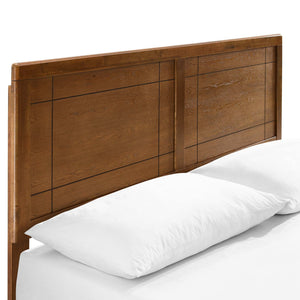 Marlee Wood Twin Platform Bed With Splayed Legs by Modway