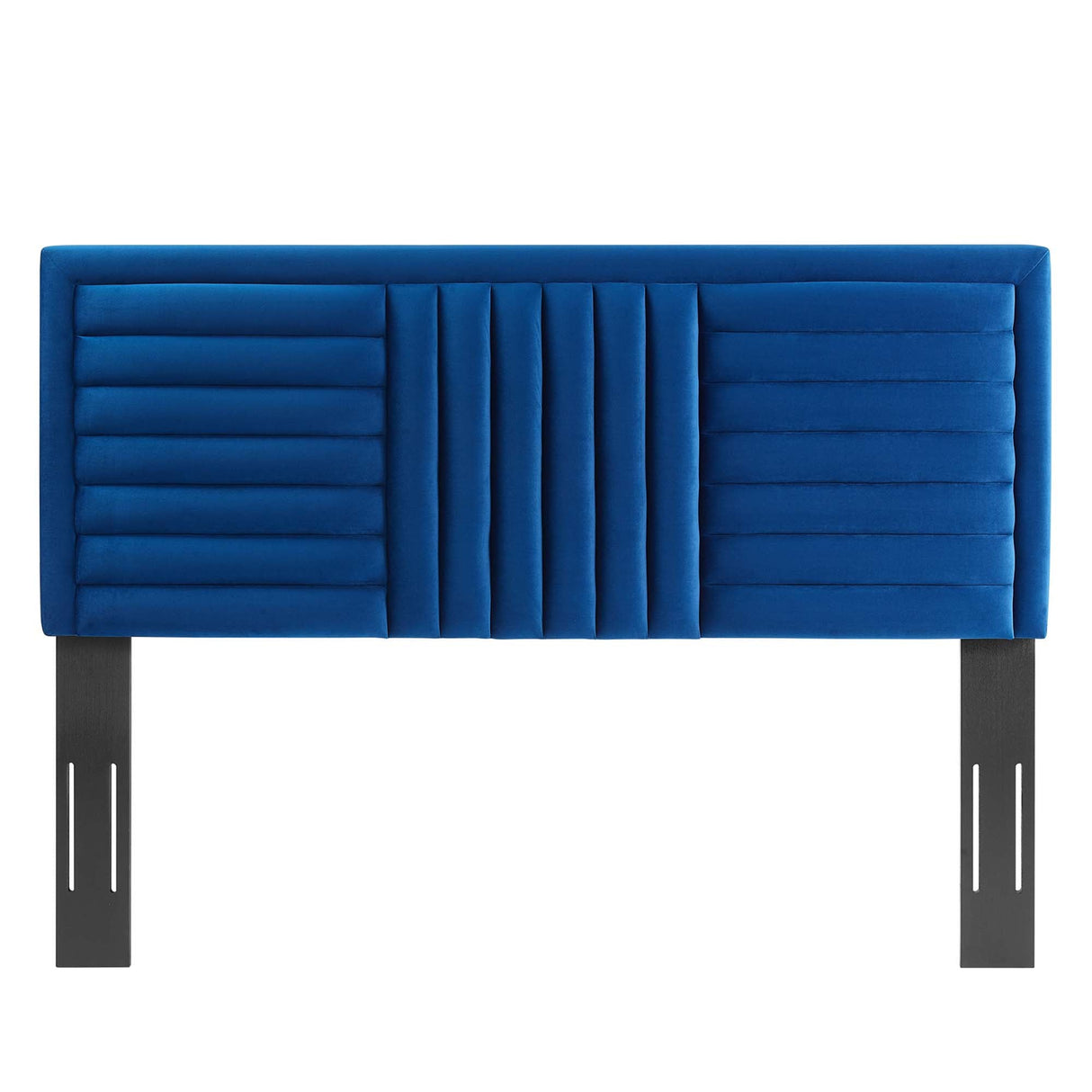 Believe Channel Tufted Performance Velvet Full/Queen Headboard by Modway