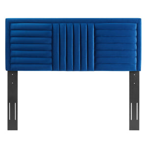 Believe Channel Tufted Performance Velvet Full/Queen Headboard by Modway