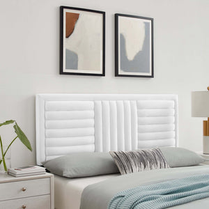 Believe Channel Tufted Performance Velvet Full/Queen Headboard by Modway