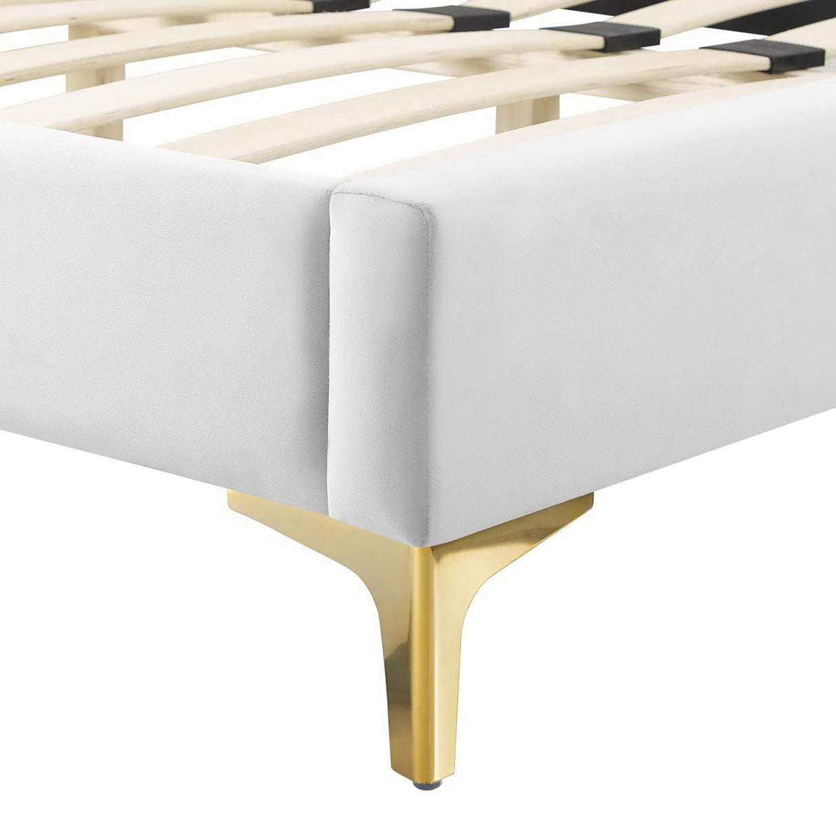 Sienna Performance Velvet Queen Platform Bed by Modway