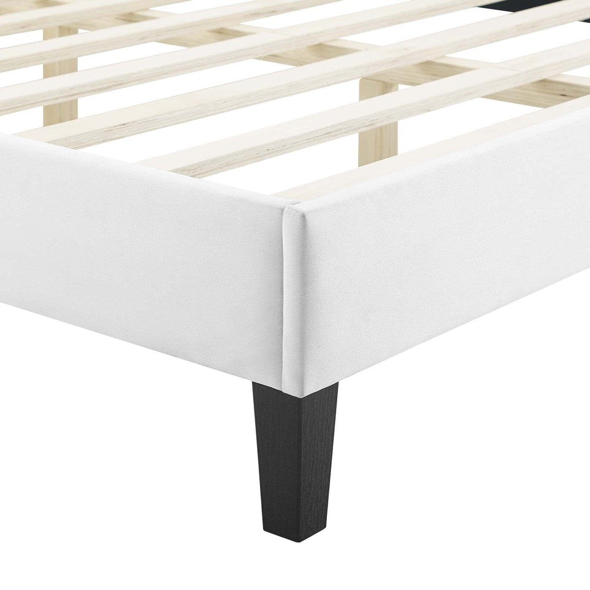 Sienna Performance Velvet Queen Platform Bed by Modway