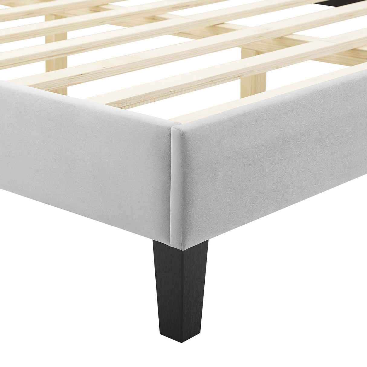 Current Performance Velvet Queen Platform Bed by Modway