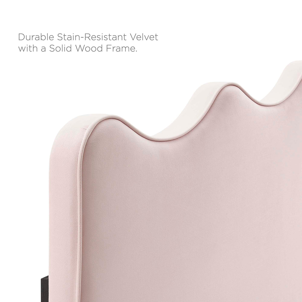 Current Performance Velvet Queen Platform Bed by Modway