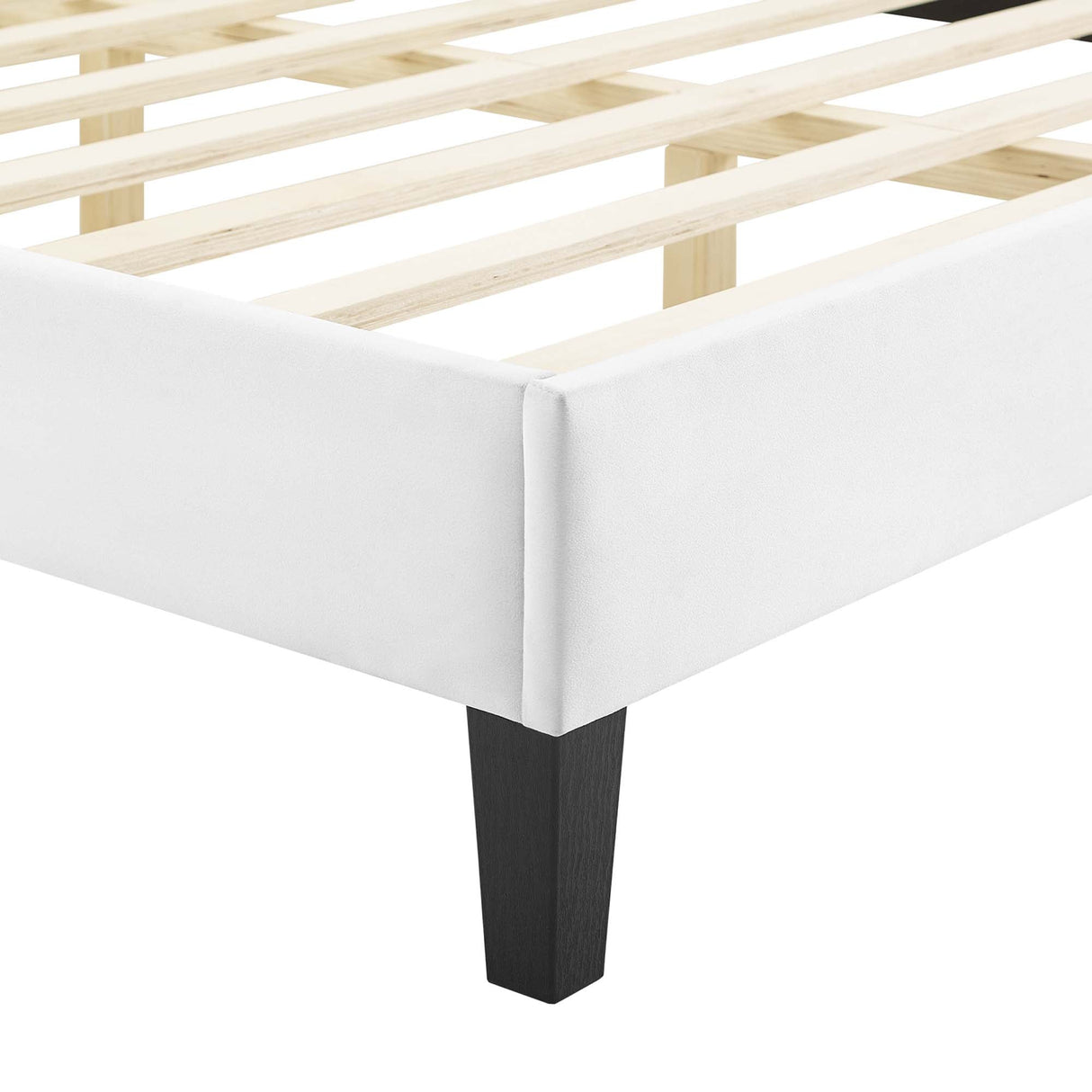 Current Performance Velvet Queen Platform Bed by Modway