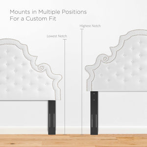 Gwyneth Tufted Performance Velvet Queen Platform Bed by Modway
