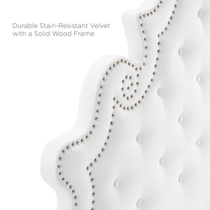 Gwyneth Tufted Performance Velvet Queen Platform Bed by Modway