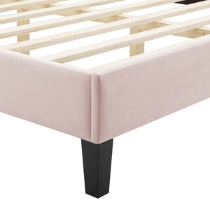 Gwyneth Tufted Performance Velvet Full Platform Bed by Modway