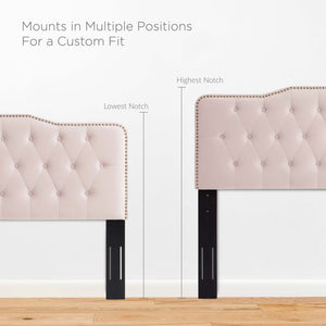 Amber Performance Velvet Twin Platform Bed by Modway