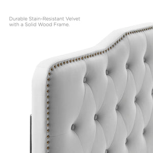 Amber Tufted Performance Velvet King Platform Bed by Modway