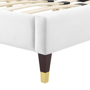 Peyton Performance Velvet Full Platform Bed by Modway